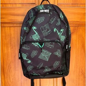 Fortnite Amplify X-Ray Llama Loot Pinata Backpack, Black & Neon Green